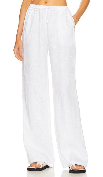 Linen Drawstring Trouser