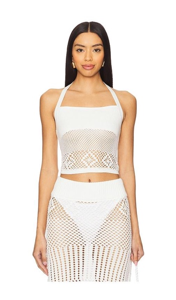 Orchard Crochet Halter Top