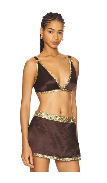 Celene Hand Beaded Bralette