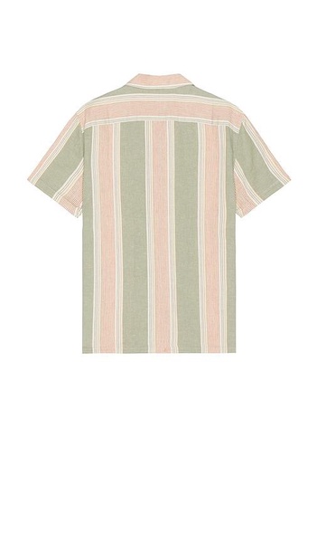 Short Sleeve Hemp Blend Camp Shirt