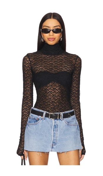 Zadie Texture Lace Top