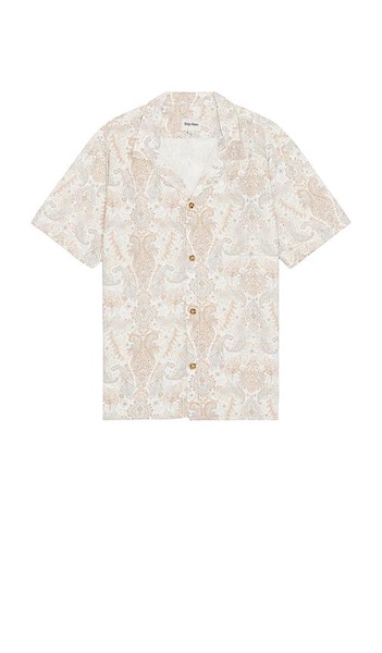 Jean Paisley Short Sleeve Shirt