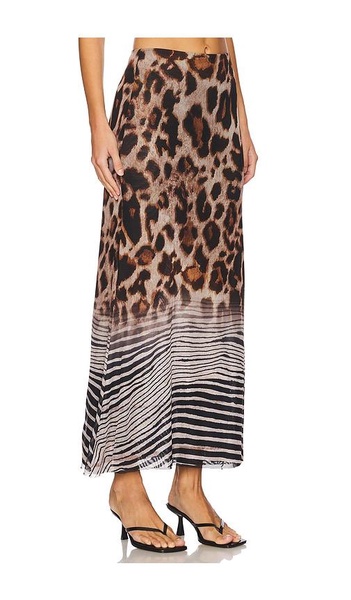 x REVOLVE Brace Maxi Skirt