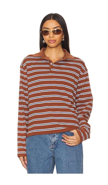 Sophia Oversized Henley Top