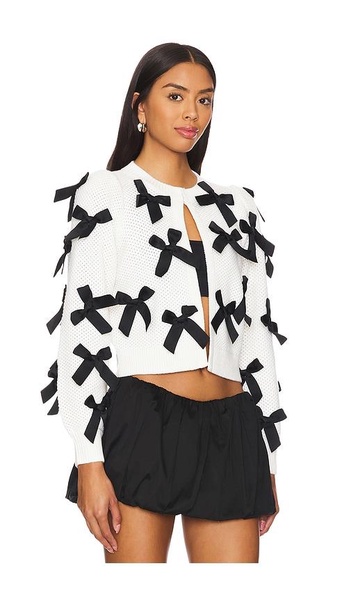 Kitty Bow Cardigan