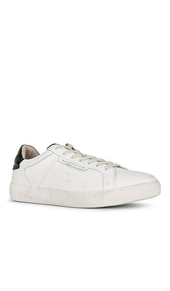 Sheer Sneaker in White & Black