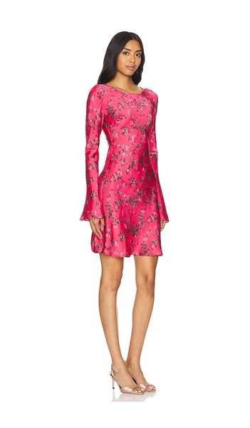 ROBE MINI EN SATIN