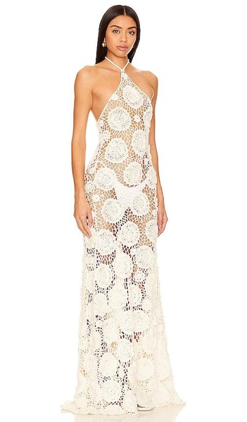 Thalassa Floral Crochet Dress