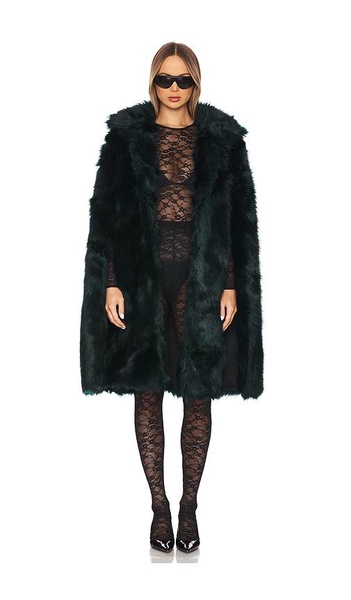 THE NAOMI FAUX FUR コート