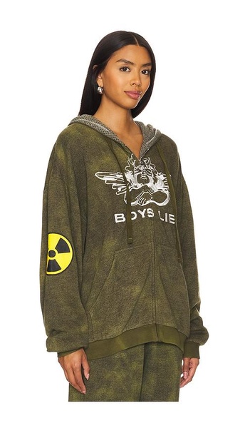 Don't Test Me Terry Natural Harley Hoodie