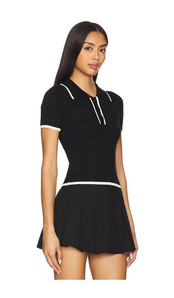 Katrina Knit Polo Top