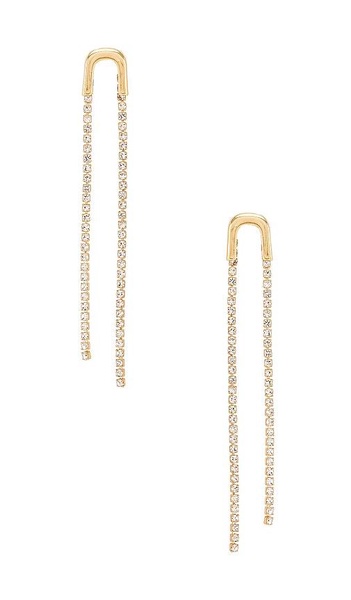 Double Crystal Drop Earring