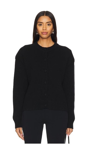 Cashmere Padded Cardigan