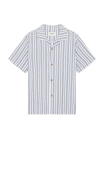 Vacation Stripe Short Sleeve Shirt