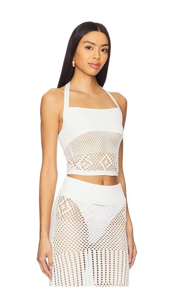 Orchard Crochet Halter Top