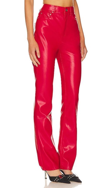 Faux Leather Heston Straight Leg Pants