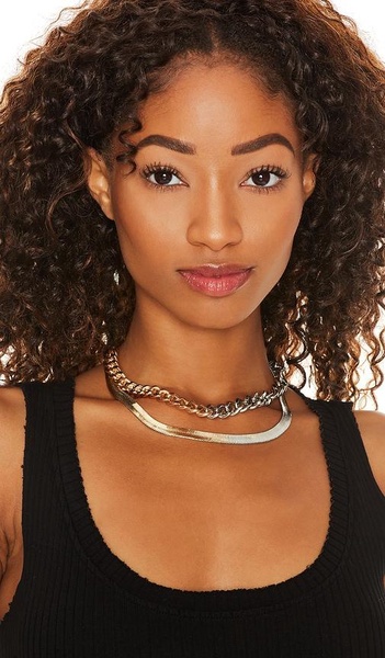 Two Tone Layered Necklace