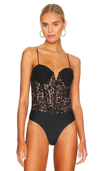 Anne Corded Lace Bodysuit