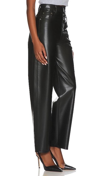 Recycled Leather Broken Waistband