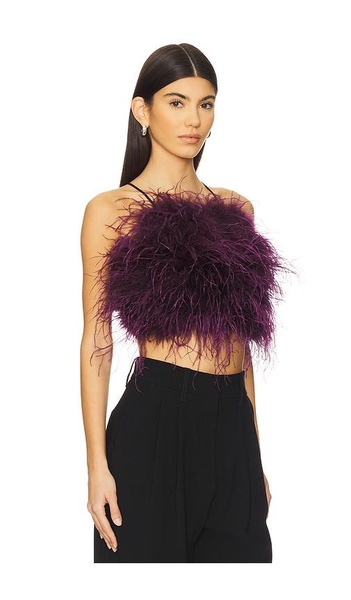 Feather Halter Top
