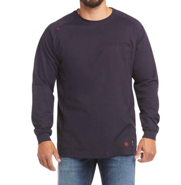 air life on the line graphic top in navy
