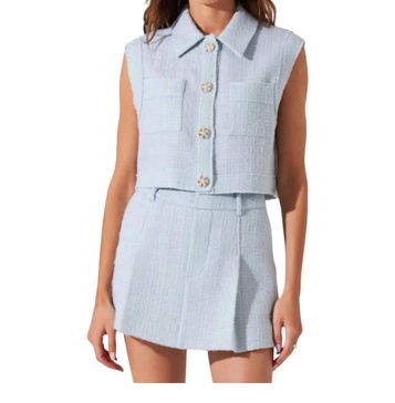 jhene top in blue