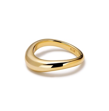 - Gold Band Ring - Stevie