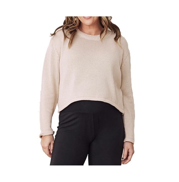 Maternity Angel Cropped Knitted Jumper
