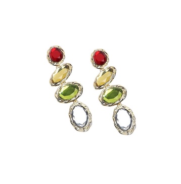 Women's Stone Drop Earrings