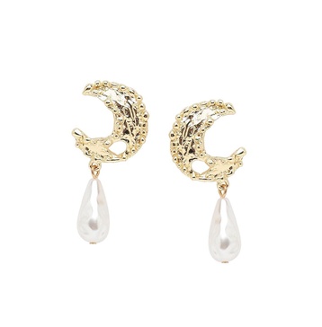 Women's Moon Drop Earrings
