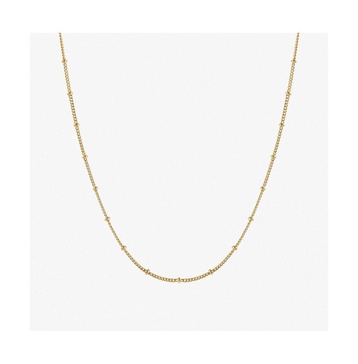 Small Ball Chain Necklace - Ana Gold