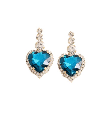 Women's Heart Drop Earrings