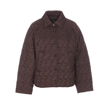 Quilted Straight Hem Jacket