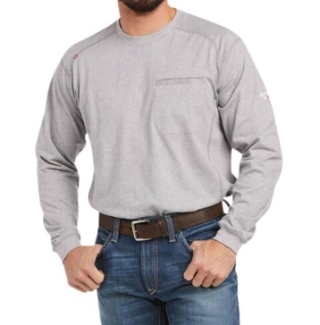 air full covered graphic t-shirt in heather grey