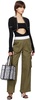 Alexander Wang Mid Rise Cargo Rave Pants