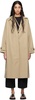 Tan Holin Trench Coat