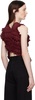 SSENSE Exclusive Burgundy Vera Blouse