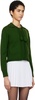 Green Marion Tassel Cardigan