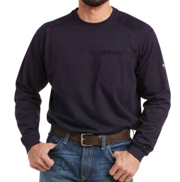 air full cover graphic t-shirt in navy