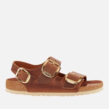 Birkenstock Milano Buckle Oiled Leather Sandals - EU 36/UK 3.5