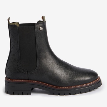 Barbour Women's Evie Leather Chelsea Boots - UK 4
