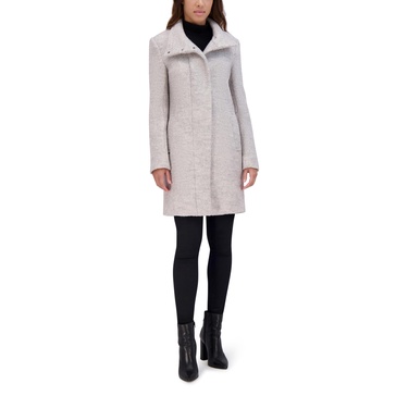 Andrew Marc Women's Wool Boucle Outerwear Coat