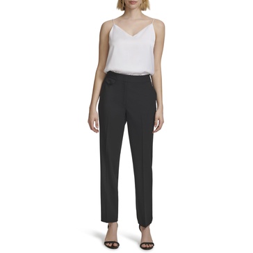 Calvin Klein Women's Woven Lux Stretch Pant