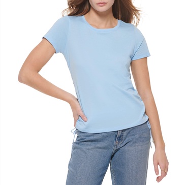 Calvin Klein Women's Sportswear Everyday Cotton Span Jersey Logo T-Shirt