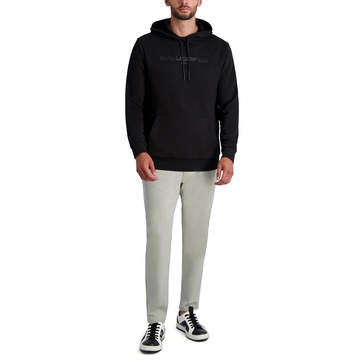Karl Lagerfeld Paris Men's Classic Logo Hoodie