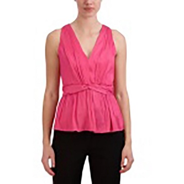 womens solid polyester pullover top