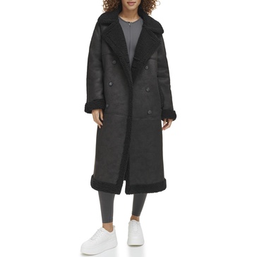 Levi's Women's Faux Shearling Long Coat