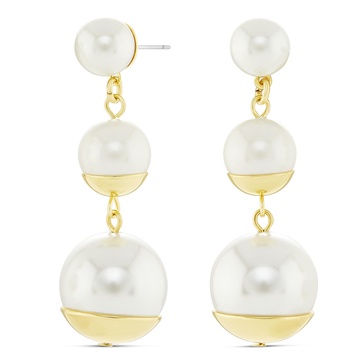 Amazon Essentials Pearl Dangle Earring