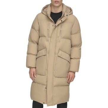 DKNY Mens Nylon Flex Parka
