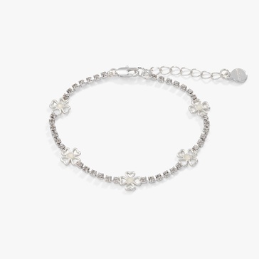Alex and Ani Love + Luck Inline Tennis Bracelet